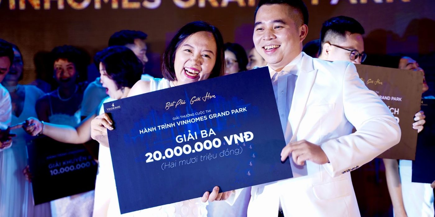 MANHOMES ĐOẠT GIẢI 3 CUỘC THI TOÀN QUỐC “HÀNH TRÌNH VINHOMES GRAND PARK”